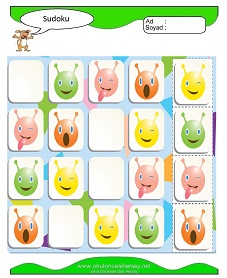 Sudoku Çocuk Bulmacaları